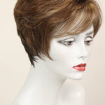 Peggy w/ Roots (short wig) Short Wig Godiva's Secret Wigs Almond Spice-R 