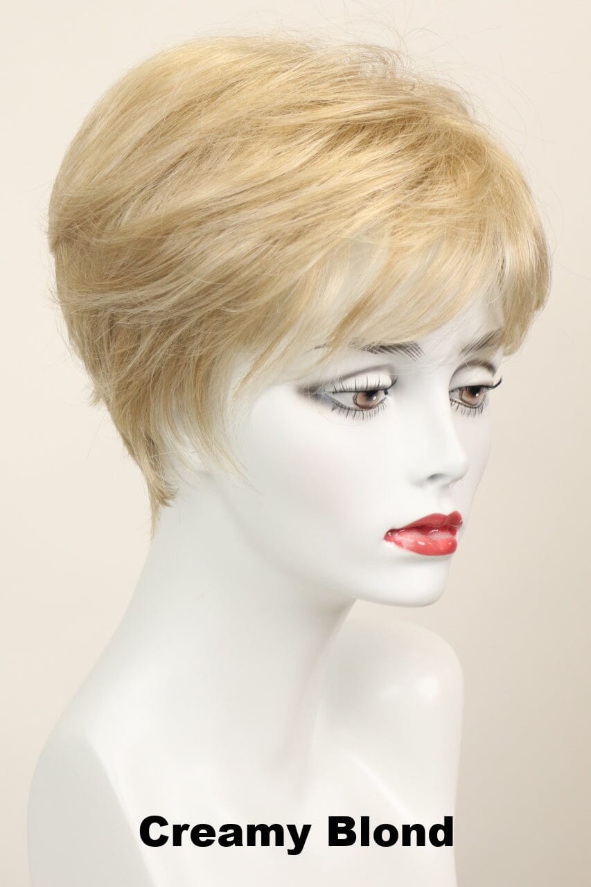 Peggy (short wig) Short Wig Godiva's Secret Wigs Creamy Blond 