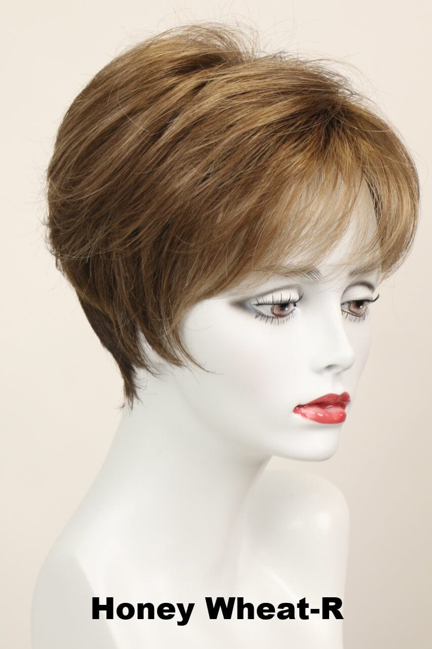 Peggy w/ Roots (short wig) Short Wig Godiva's Secret Wigs Honey Wheat-R 