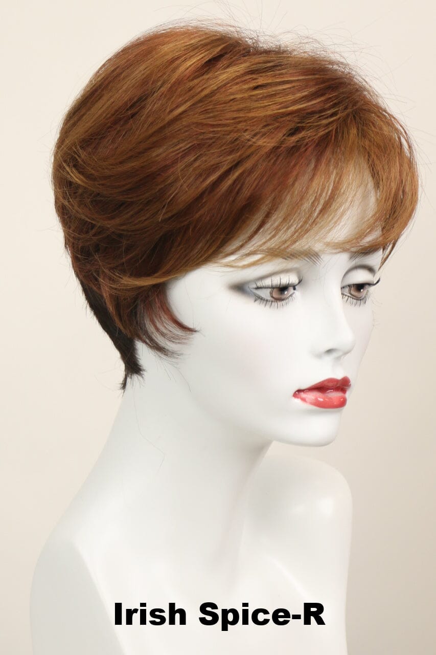 Peggy w/ Roots (short wig) Short Wig Godiva's Secret Wigs Irish Spice-R 
