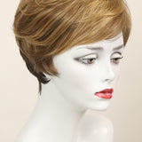 Peggy w/ Roots (short wig) Short Wig Godiva's Secret Wigs Mochaccino-R 