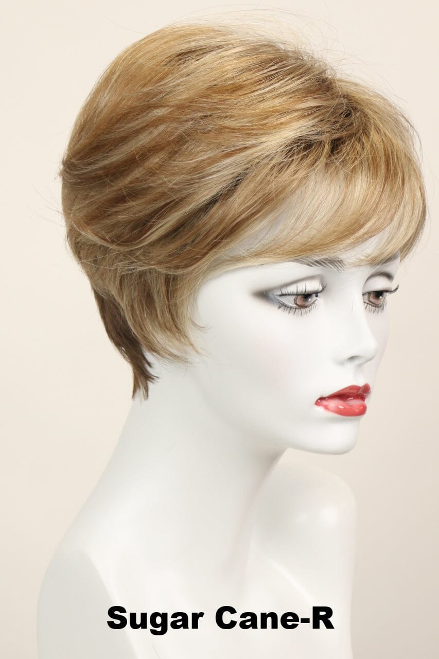Peggy w/ Roots (short wig) Short Wig Godiva's Secret Wigs Sugar Cane-R 