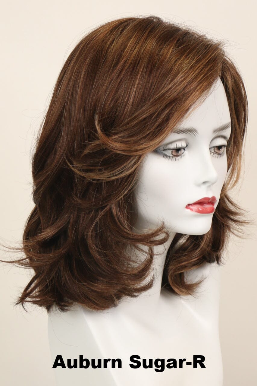 Rochelle w/ Roots (long wig) Long Wig Godiva's Secret Wigs Auburn Sugar-R 