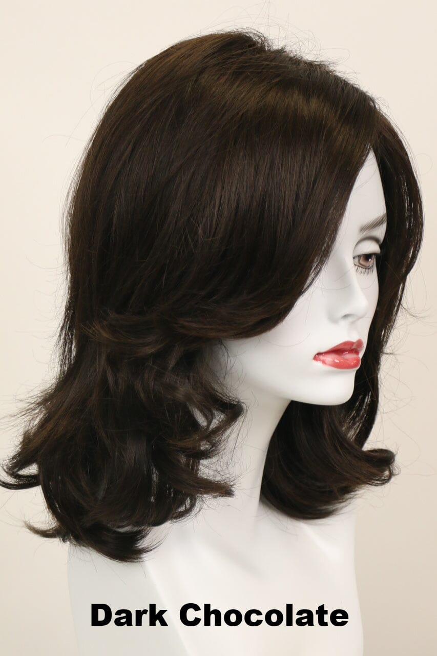 Rochelle (long wig) Long Wig Godiva's Secret Wigs Dark Chocolate 