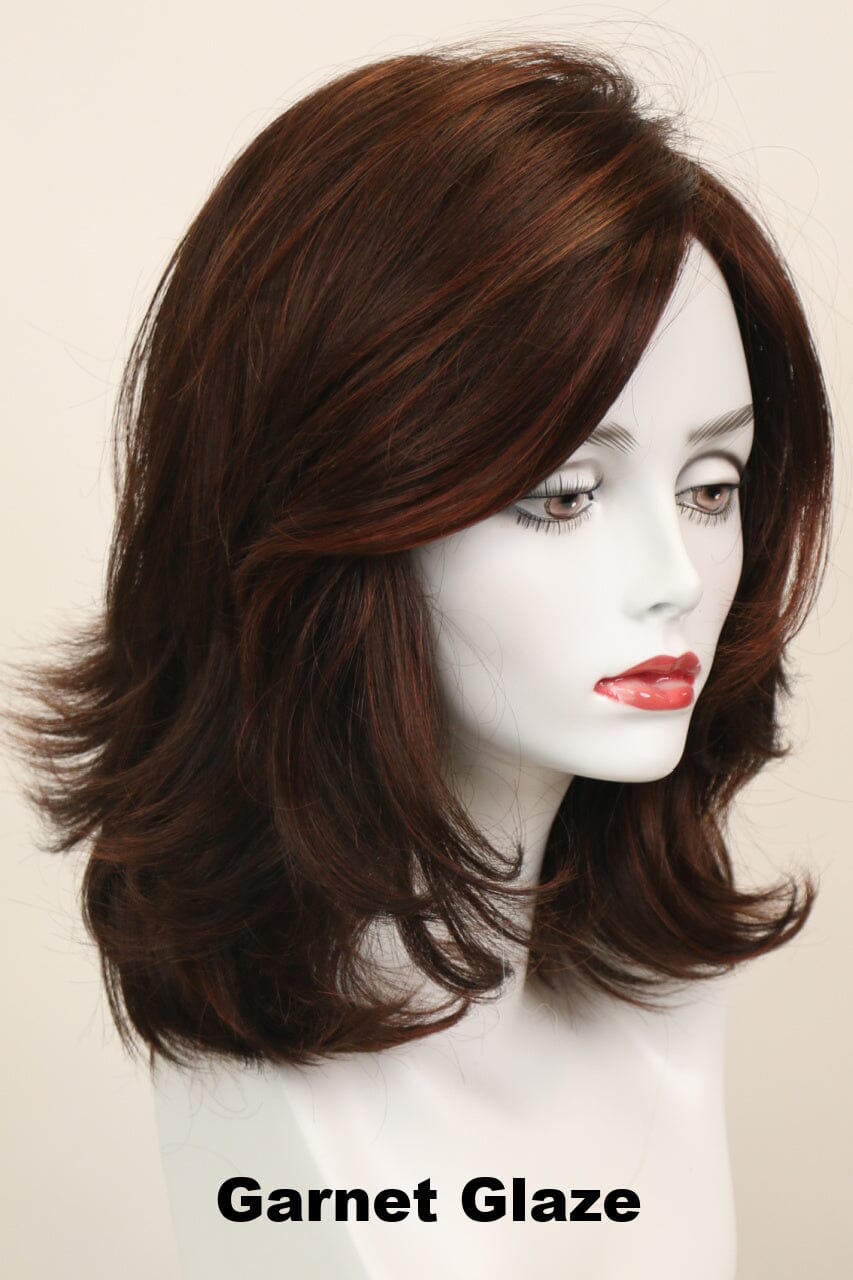 Rochelle (long wig) Long Wig Godiva's Secret Wigs Garnet Glaze 