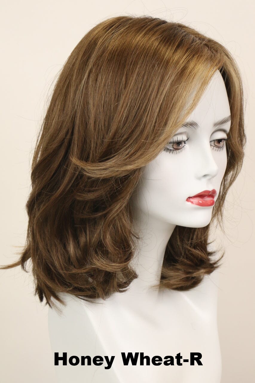 Rochelle w/ Roots (long wig) Long Wig Godiva's Secret Wigs Honey Wheat-R 