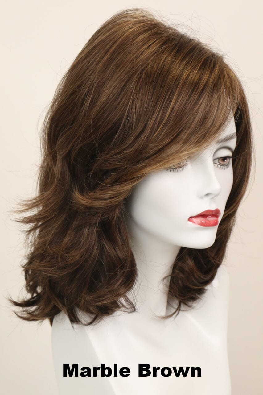 Rochelle (long wig) Long Wig Godiva's Secret Wigs Marble Brown 
