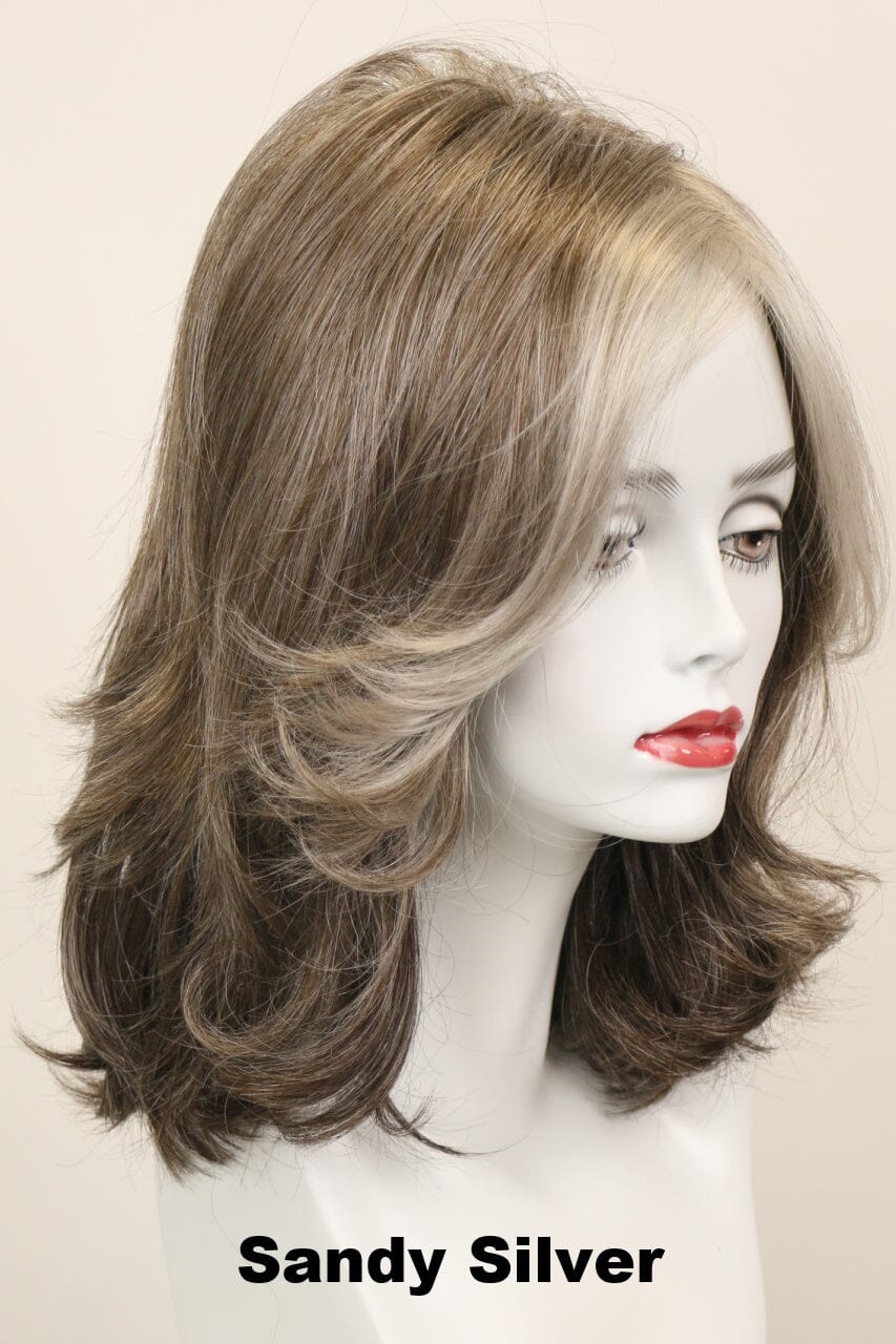 Rochelle (long wig) Long Wig Godiva's Secret Wigs Sandy Silver 