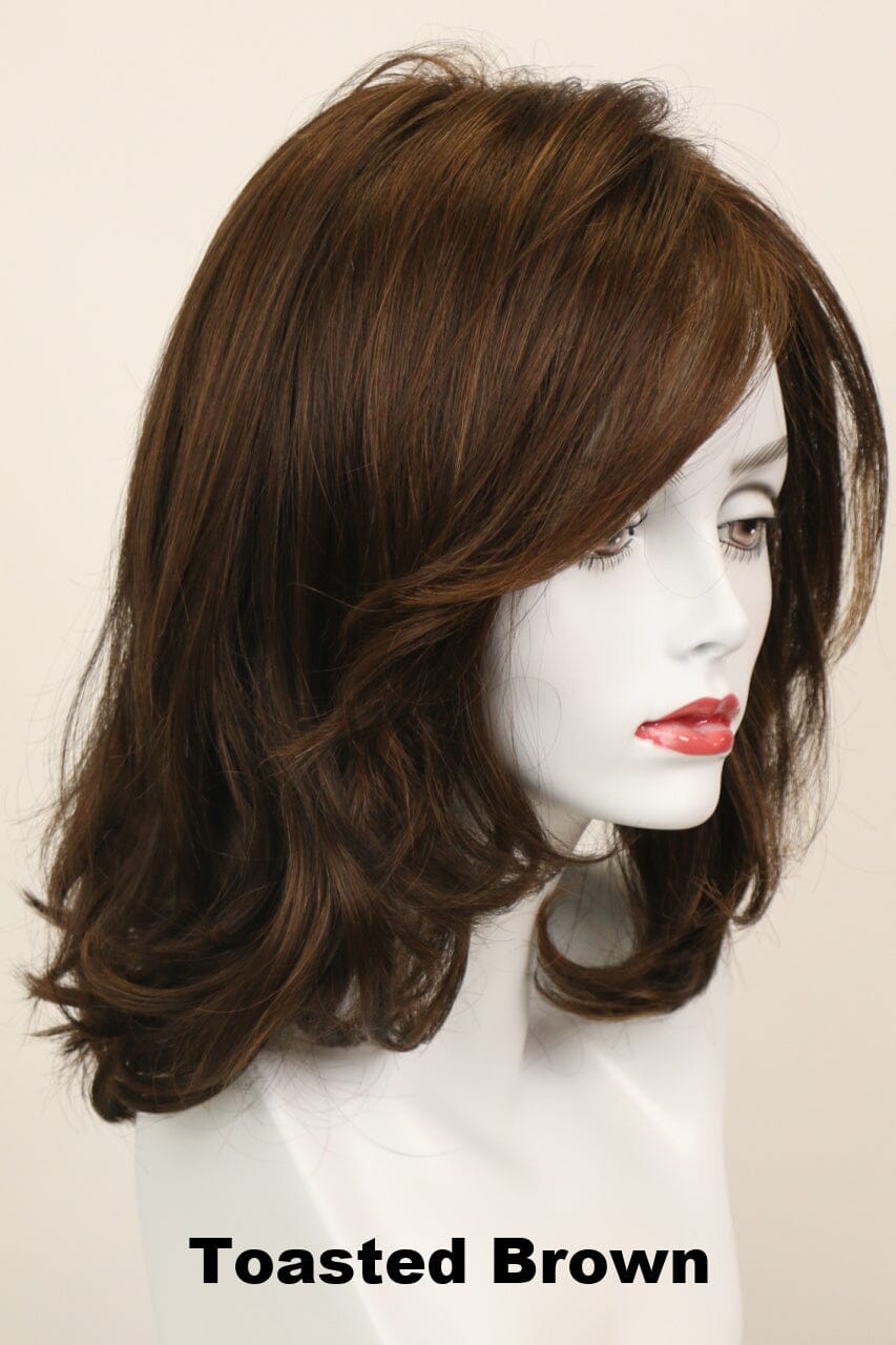 Rochelle (long wig) Long Wig Godiva's Secret Wigs Toasted Brown 