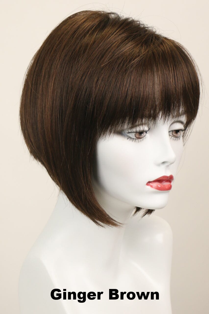 Sabrina (medium wig) Medium Wig Godiva's Secret Wigs Ginger Brown 