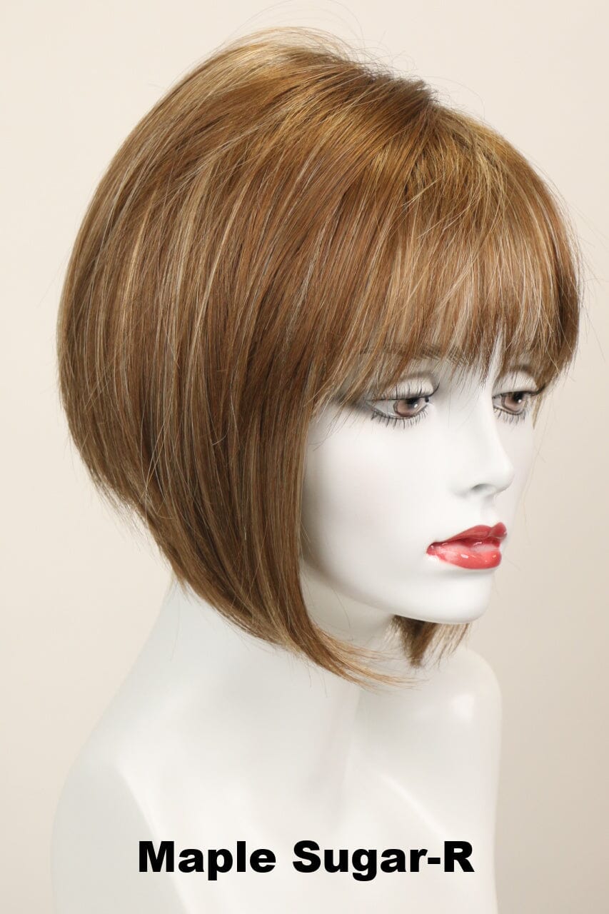 Sabrina w/ Roots (medium wig) Medium Wig Godiva's Secret Wigs Maple Sugar-R 