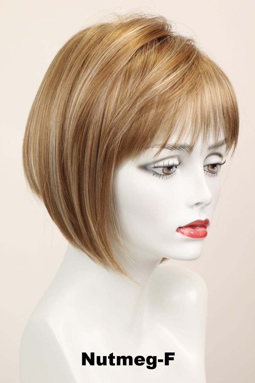 Sabrina w/ Roots (medium wig) Medium Wig Godiva's Secret Wigs Nutmeg-F 