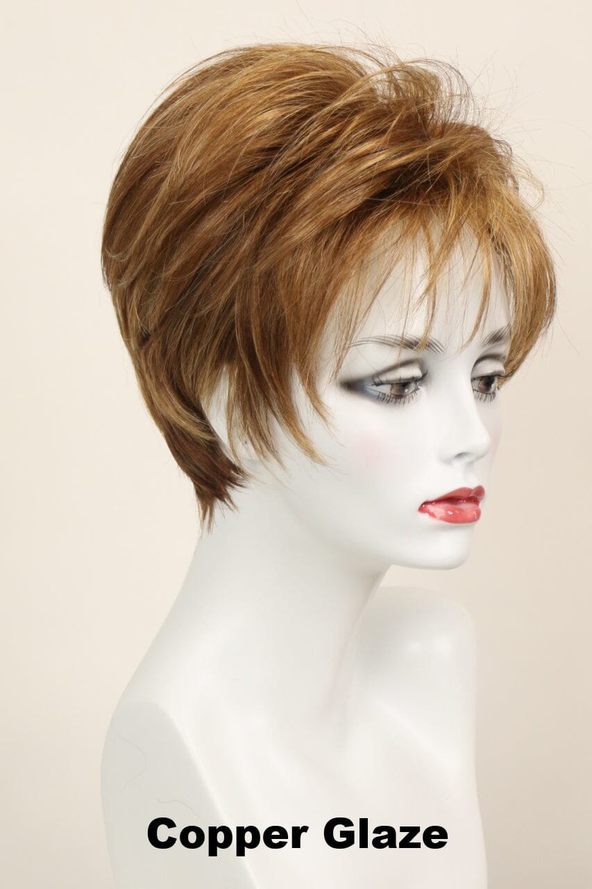 Selma (short wig) Short Wig Godiva's Secret Wigs Copper Glaze 