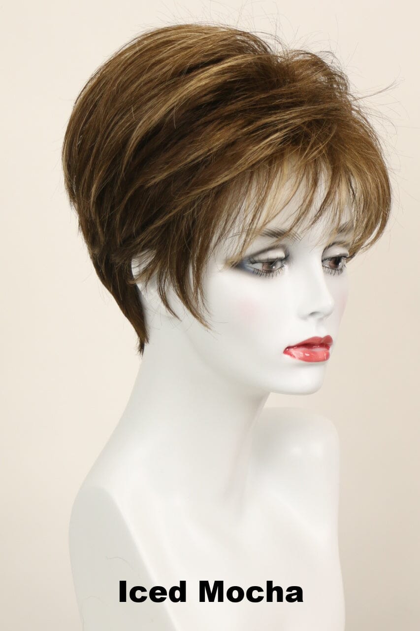 Selma (short wig) Short Wig Godiva's Secret Wigs Iced Mocha 