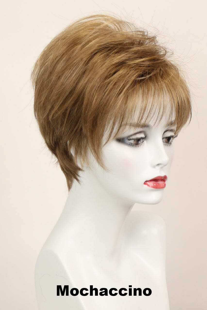 Selma (short wig) Short Wig Godiva's Secret Wigs Mochaccino 
