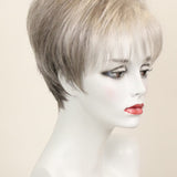 Selma (short wig) Short Wig Godiva's Secret Wigs Silver Stone 