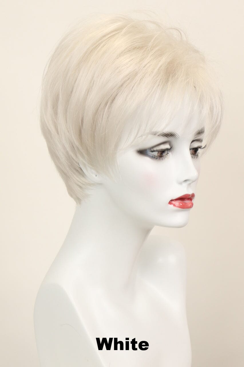 Selma (short wig) Short Wig Godiva's Secret Wigs White 