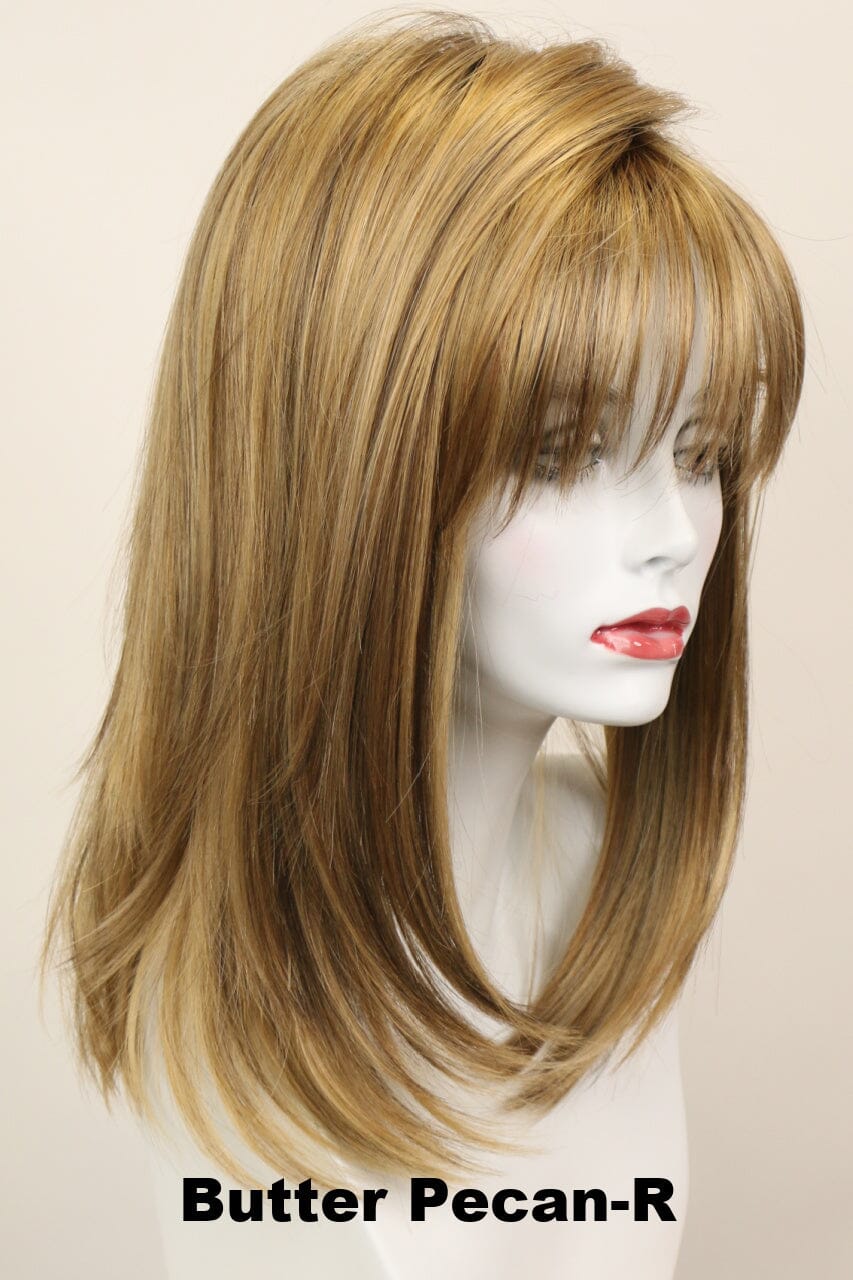 Taylor w/ Roots (long wig) Long Wig Godiva's Secret Wigs Butter Pecan-R 