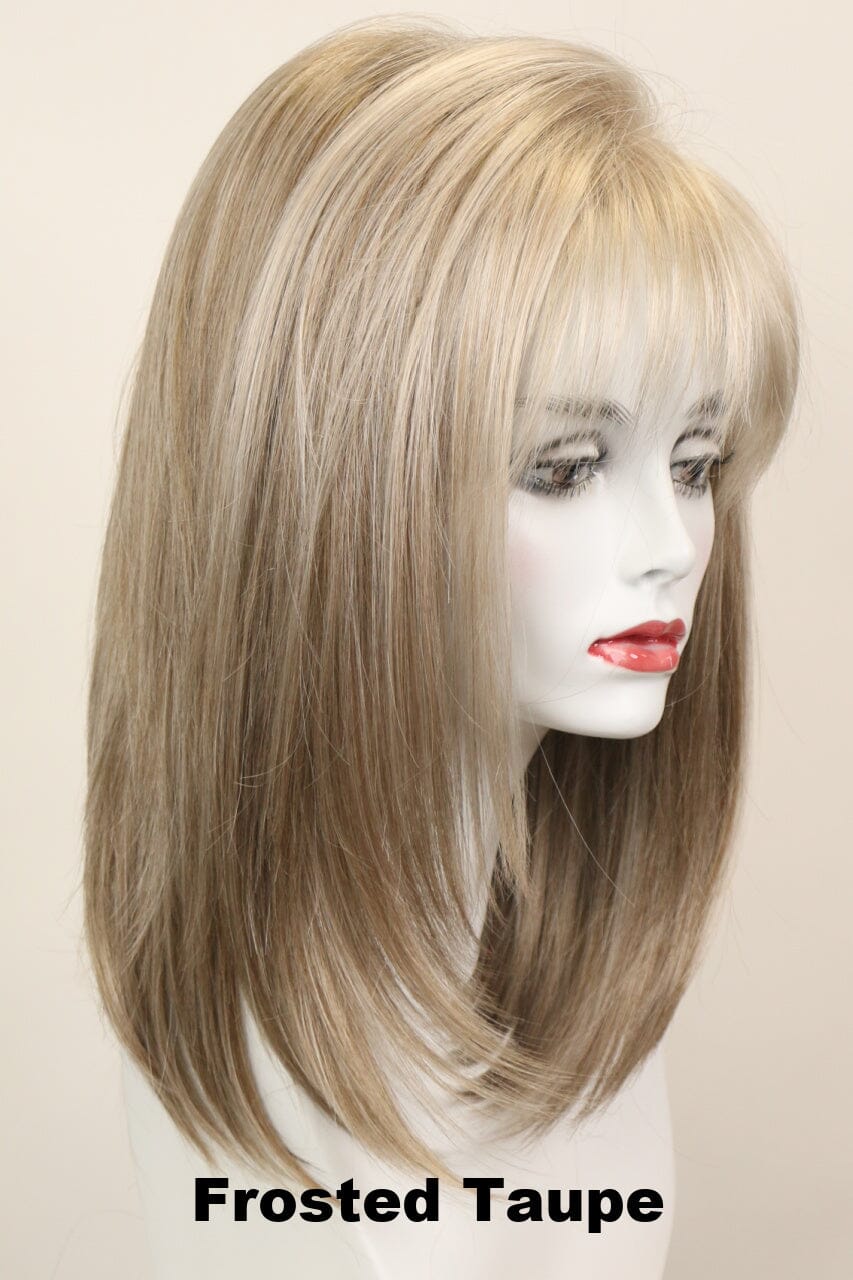 Taylor Large (long wig) Long Wig Godiva's Secret Wigs Frosted Taupe 