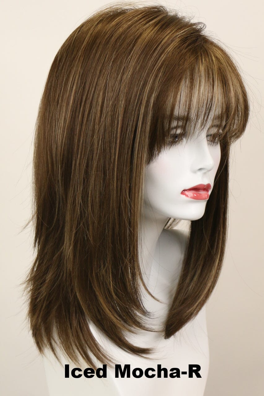 Taylor w/ Roots (long wig) Long Wig Godiva's Secret Wigs Iced Mocha-R 