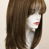 Taylor w/ Roots (long wig) Long Wig Godiva's Secret Wigs Iced Mocha-R 