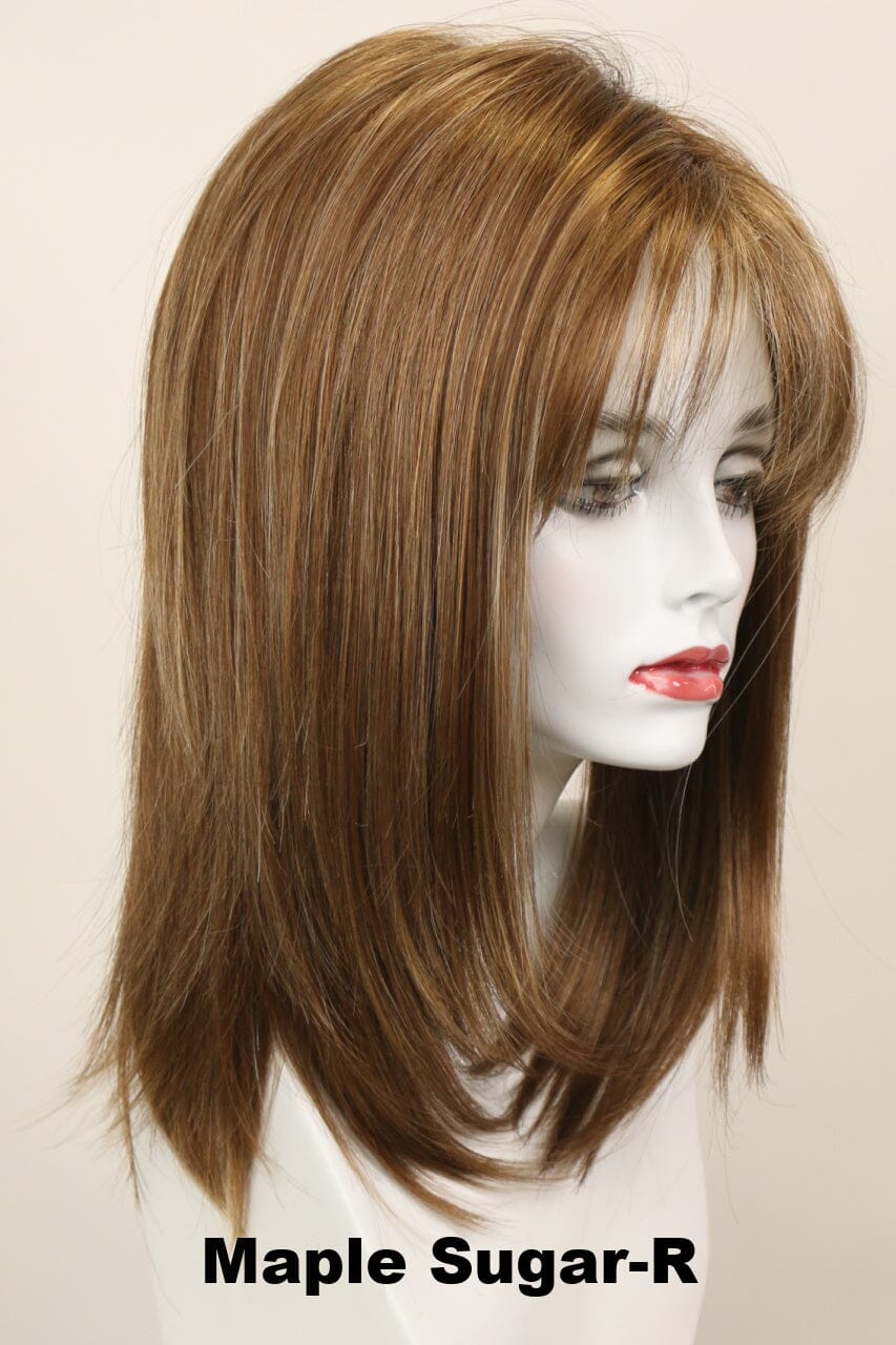 Taylor w/ Roots (long wig) Long Wig Godiva's Secret Wigs Maple Sugar-R 