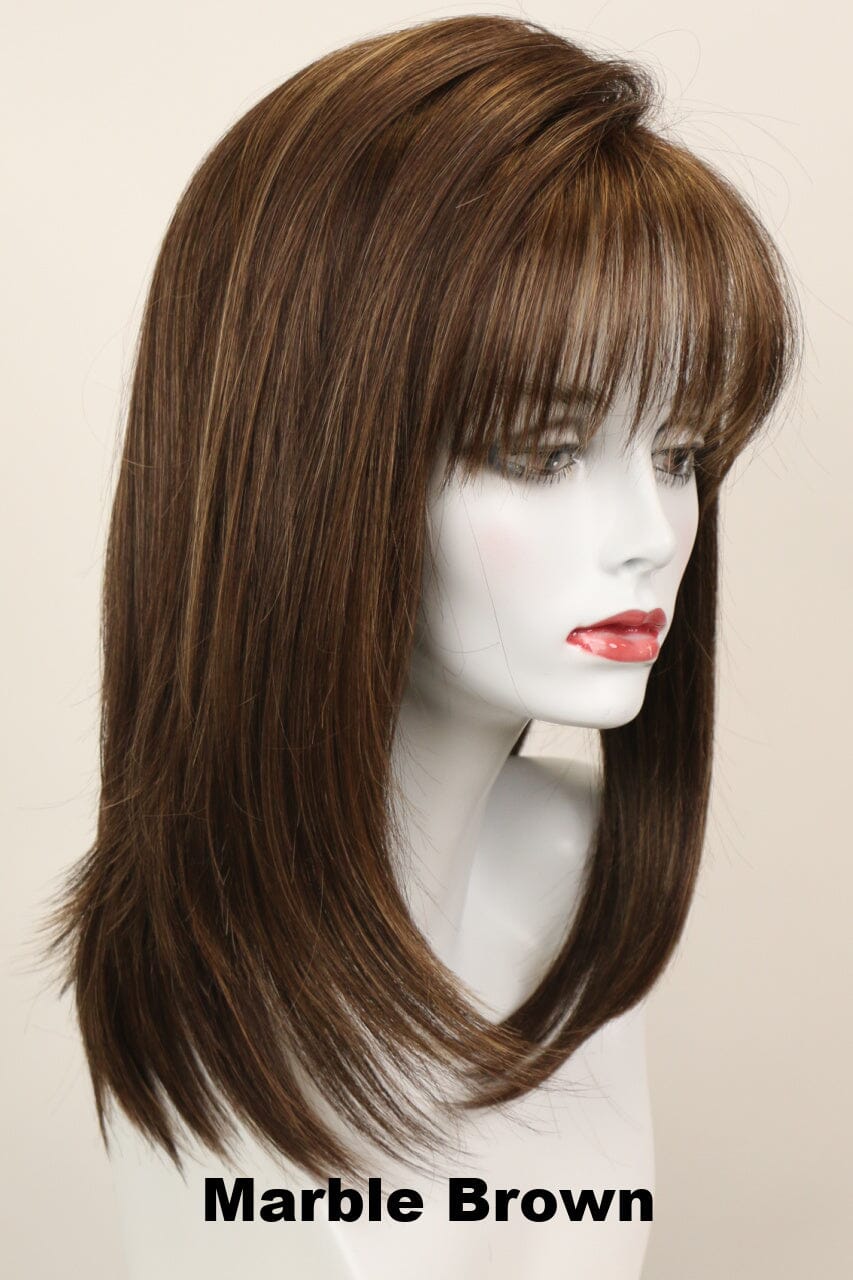 Taylor (long wig) Long Wig Godiva's Secret Wigs Marble Brown 