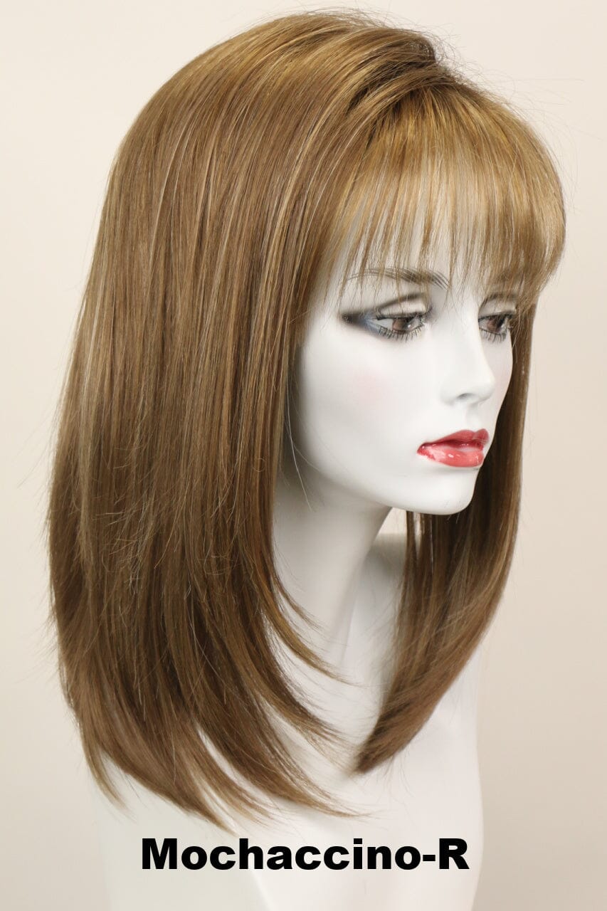 Taylor w/ Roots (long wig) Long Wig Godiva's Secret Wigs Mochaccino-R 