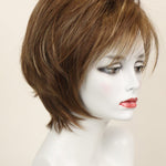 Trixie w/ Roots (medium wig) Medium Wig Godiva's Secret Wigs Almond Spice-R 