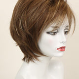 Trixie w/ Roots (medium wig) Medium Wig Godiva's Secret Wigs Almond Spice-R 