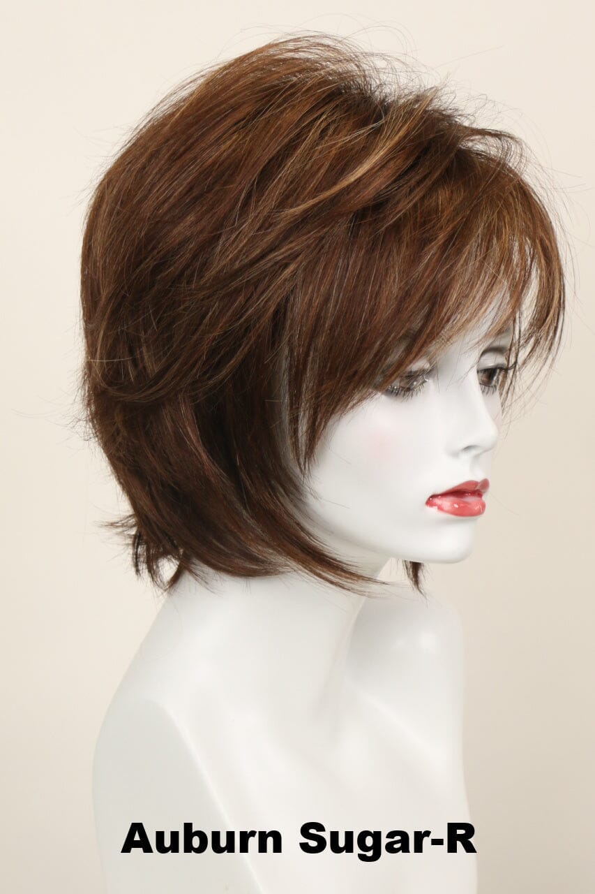 Trixie w/ Roots (medium wig) Medium Wig Godiva's Secret Wigs Auburn Sugar-R 