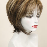 Trixie w/ Roots (medium wig) Medium Wig Godiva's Secret Wigs Chocolate Frost-R 