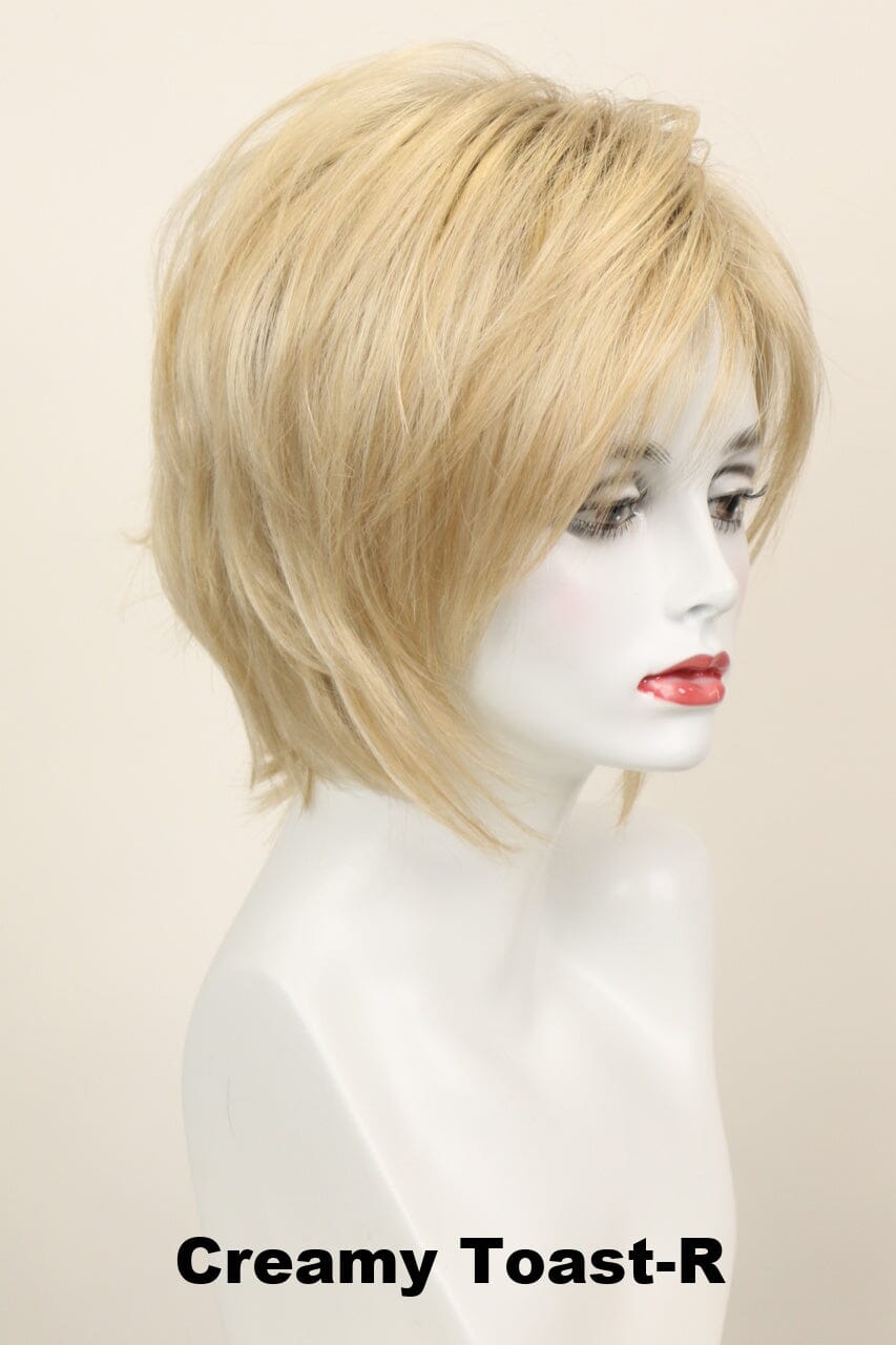Trixie w/ Roots (medium wig) Medium Wig Godiva's Secret Wigs Creamy Toast-R 