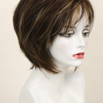 Trixie (medium wig) Medium Wig Godiva's Secret Wigs Chocolate Swirl 