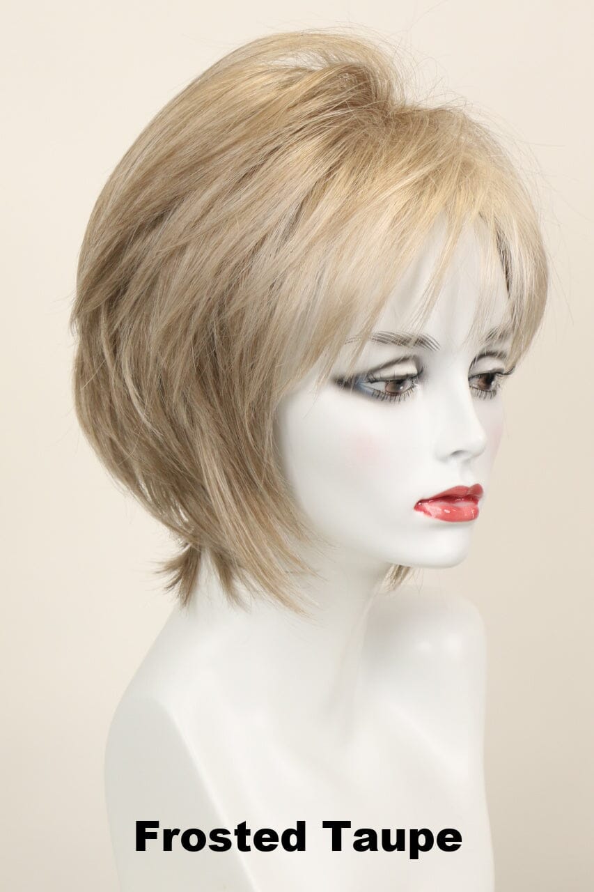 Trixie (medium wig) Medium Wig Godiva's Secret Wigs Frosted Taupe 