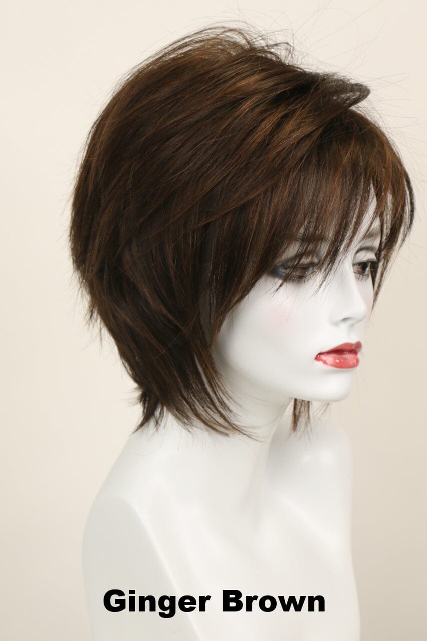 Trixie (medium wig) Medium Wig Godiva's Secret Wigs Ginger Brown 