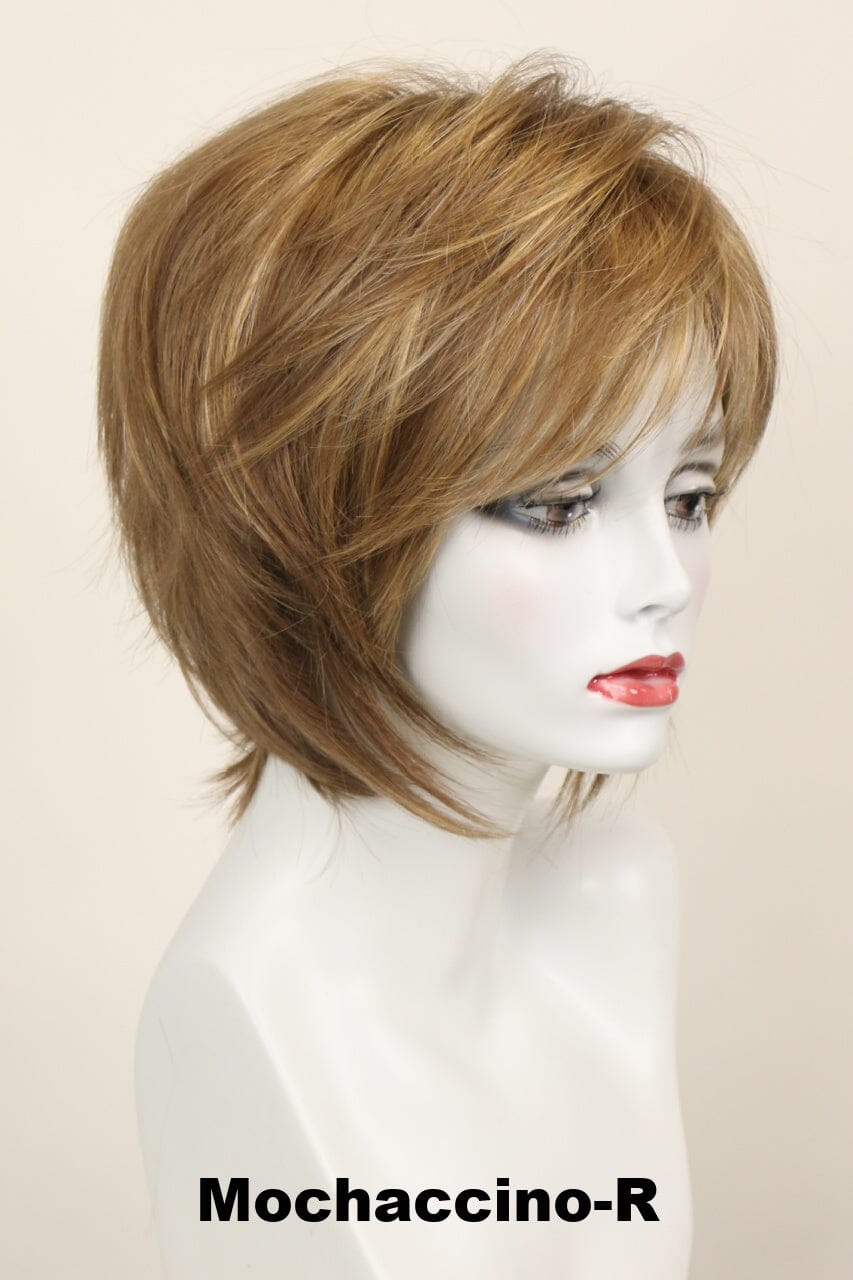 Trixie w/ Roots (medium wig) Medium Wig Godiva's Secret Wigs Mochaccino-R 