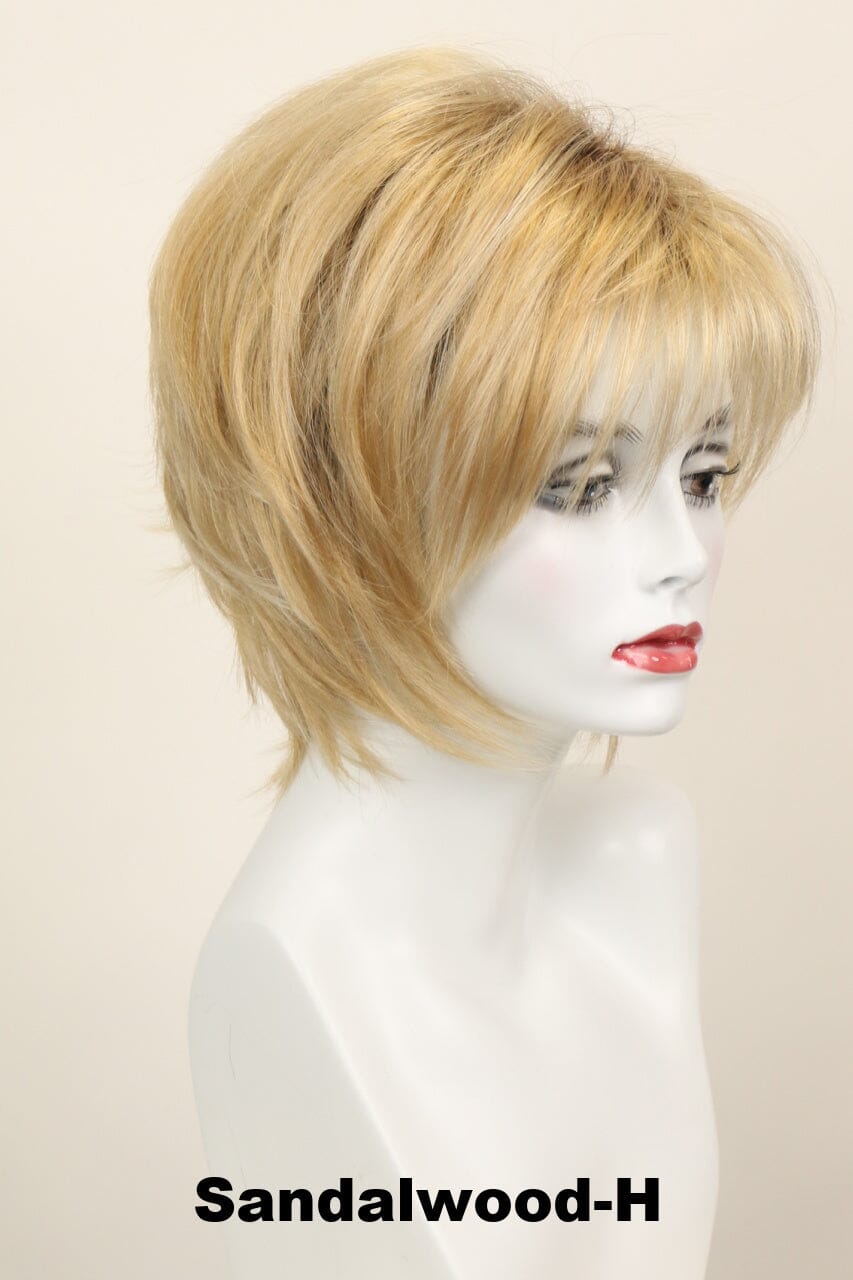 Trixie w/ Roots (medium wig) Medium Wig Godiva's Secret Wigs Sandalwood-H 