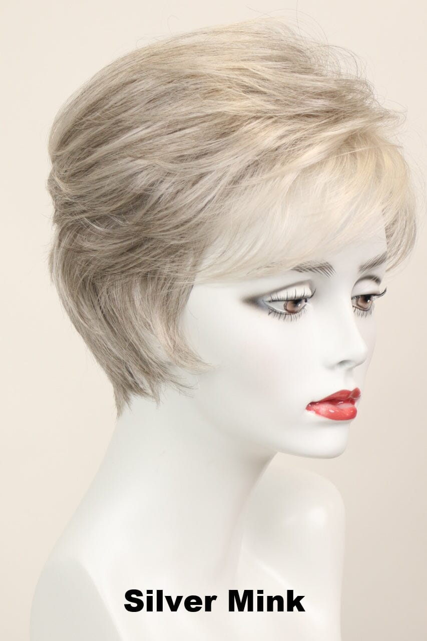 Tracy (short wig) Short Wig 26 Silver Mink 