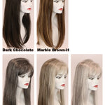 22" Top with Bangs Hair Pieces Godiva's Secret Wigs 