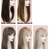 22" Top with Bangs Hair Pieces Godiva's Secret Wigs 