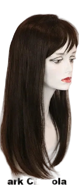 22" Top with Bangs Hair Pieces Godiva's Secret Wigs 