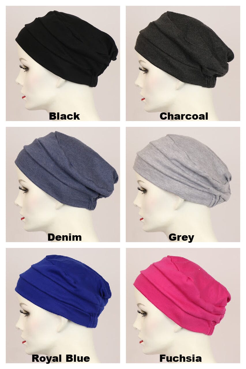 3 Seam Turban- Cotton Turban Hats with Heart 