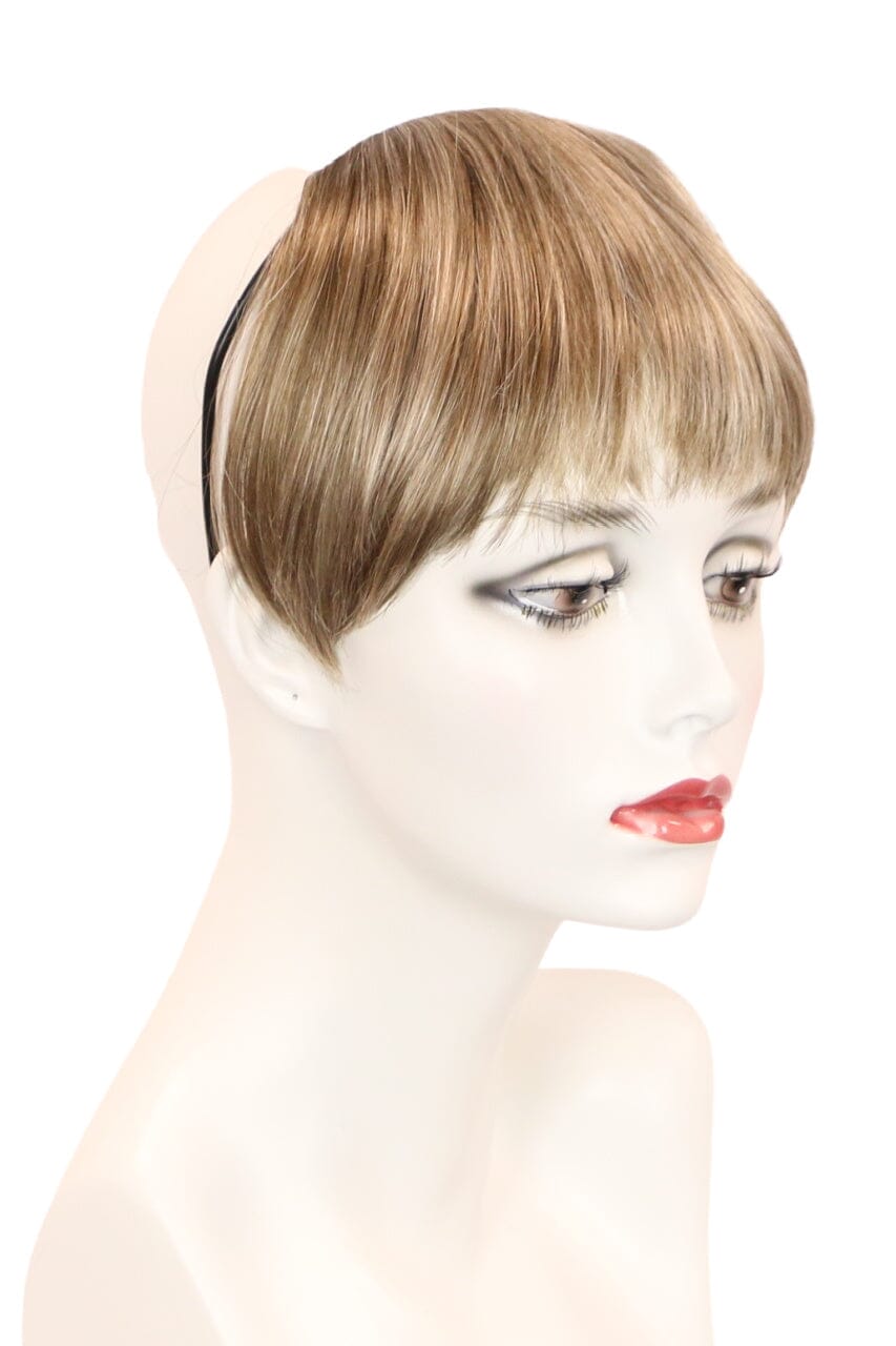 Danielle Bang- Frosted Taupe Hair Pieces Godiva's Secret Wigs 