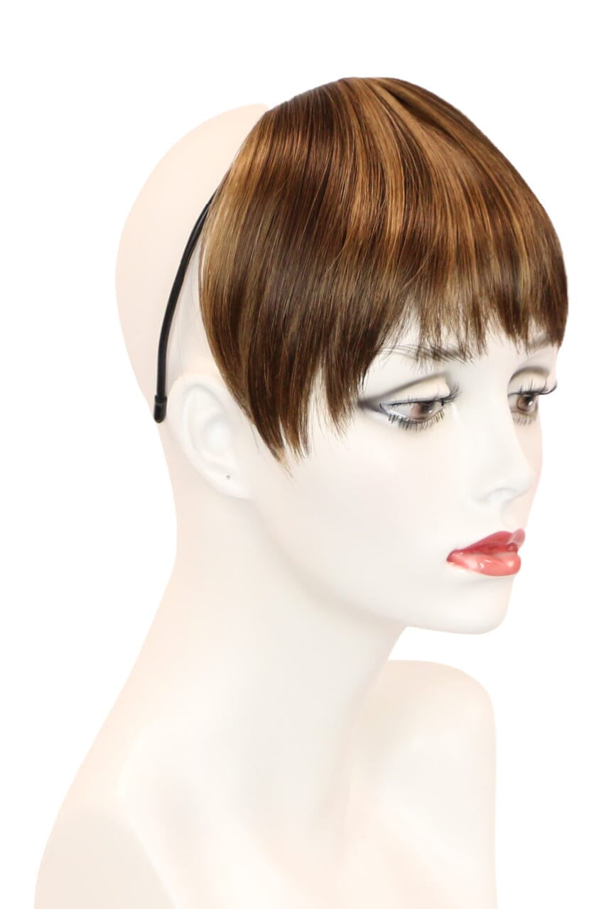 Danielle Bang- Marble Brown Hair Pieces Godiva's Secret Wigs 