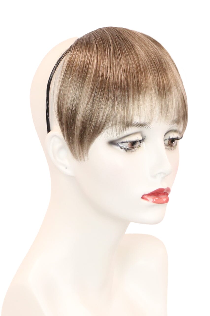 Danielle Bang- Sandy Silver Hair Pieces Godiva's Secret Wigs 