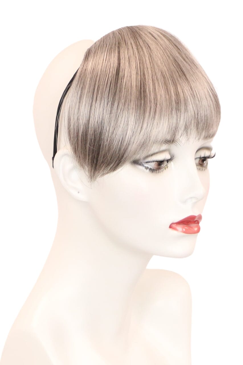 Danielle Bang- Silver Stone Hair Pieces Godiva's Secret Wigs 