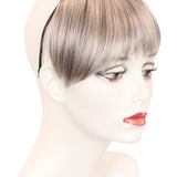 Danielle Bang- Silver Stone Hair Pieces Godiva's Secret Wigs 