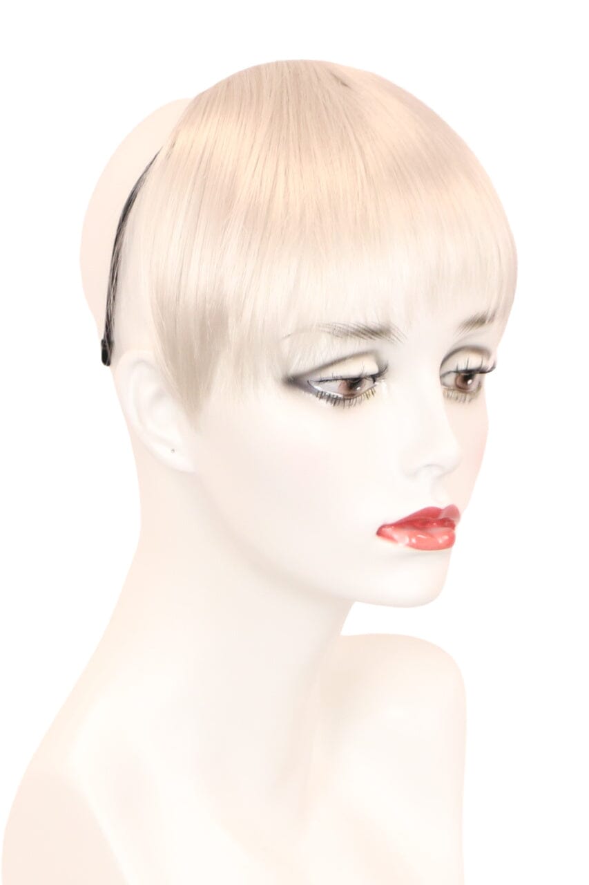 Danielle Bang- White Hair Pieces Godiva's Secret Wigs 