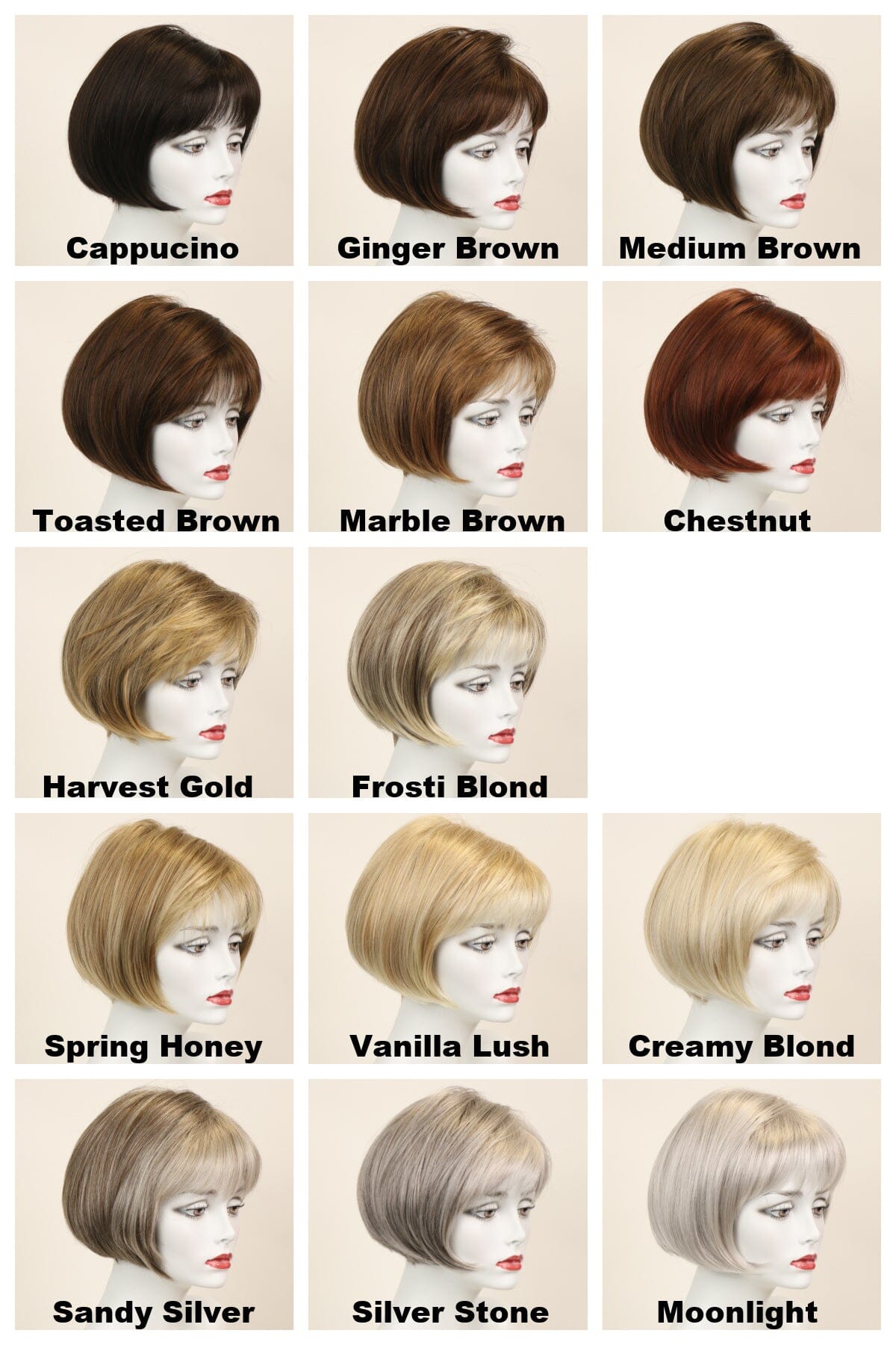 Carly (medium wig) Medium Wig Godiva's Secret Wigs 